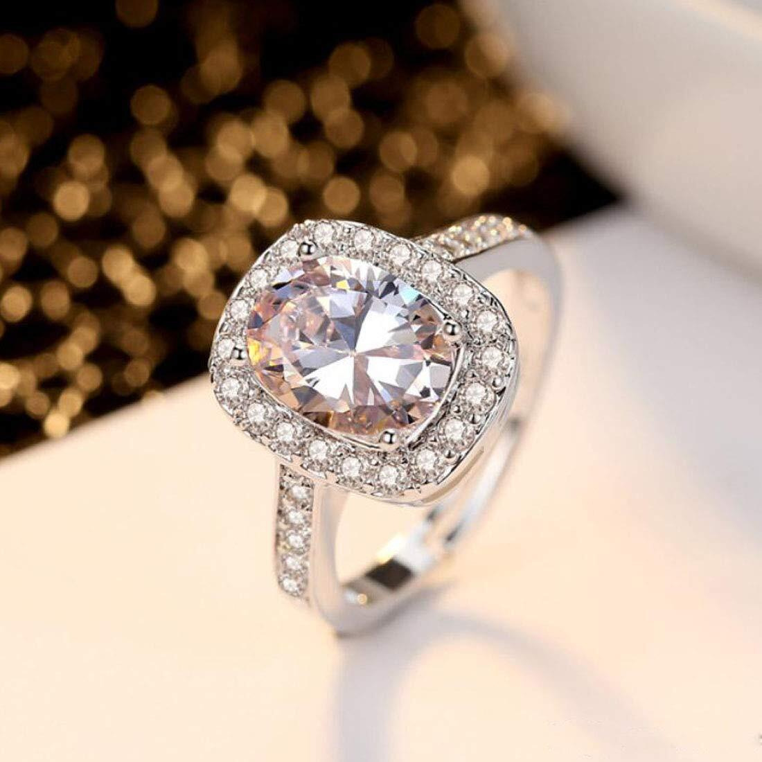 Jewels Galaxy Exquisite Crystal Silver Plated Magnificent Adjustable Rings for Women/Girls (SMNJG-RNGG-5177)