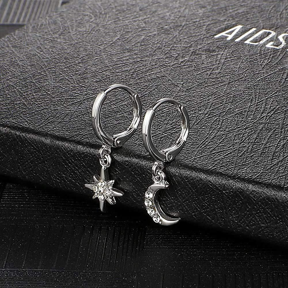Jewels Galaxy Stylish Pearl & AD Multi Designs Stunning 6 Pair of Earrings For Women/Girls (JG-PC-EGR-8648)
