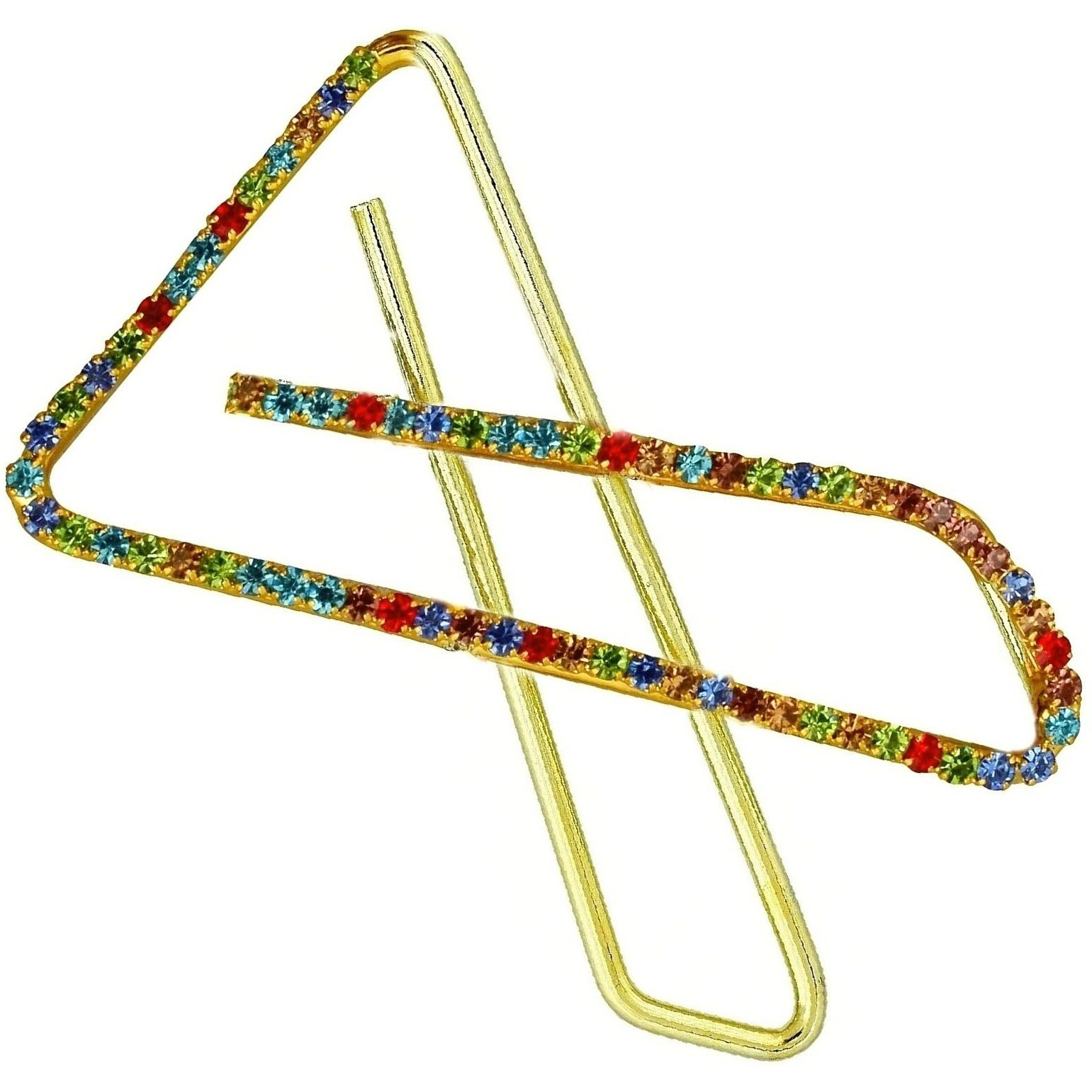 VAMA FASHIONS Stone X Safety Sari Brooch Draping Holding Heavy Sarees Pleats dresses Hijab Dupatta Scrafs saree pins for women (Multicolor saree pins)