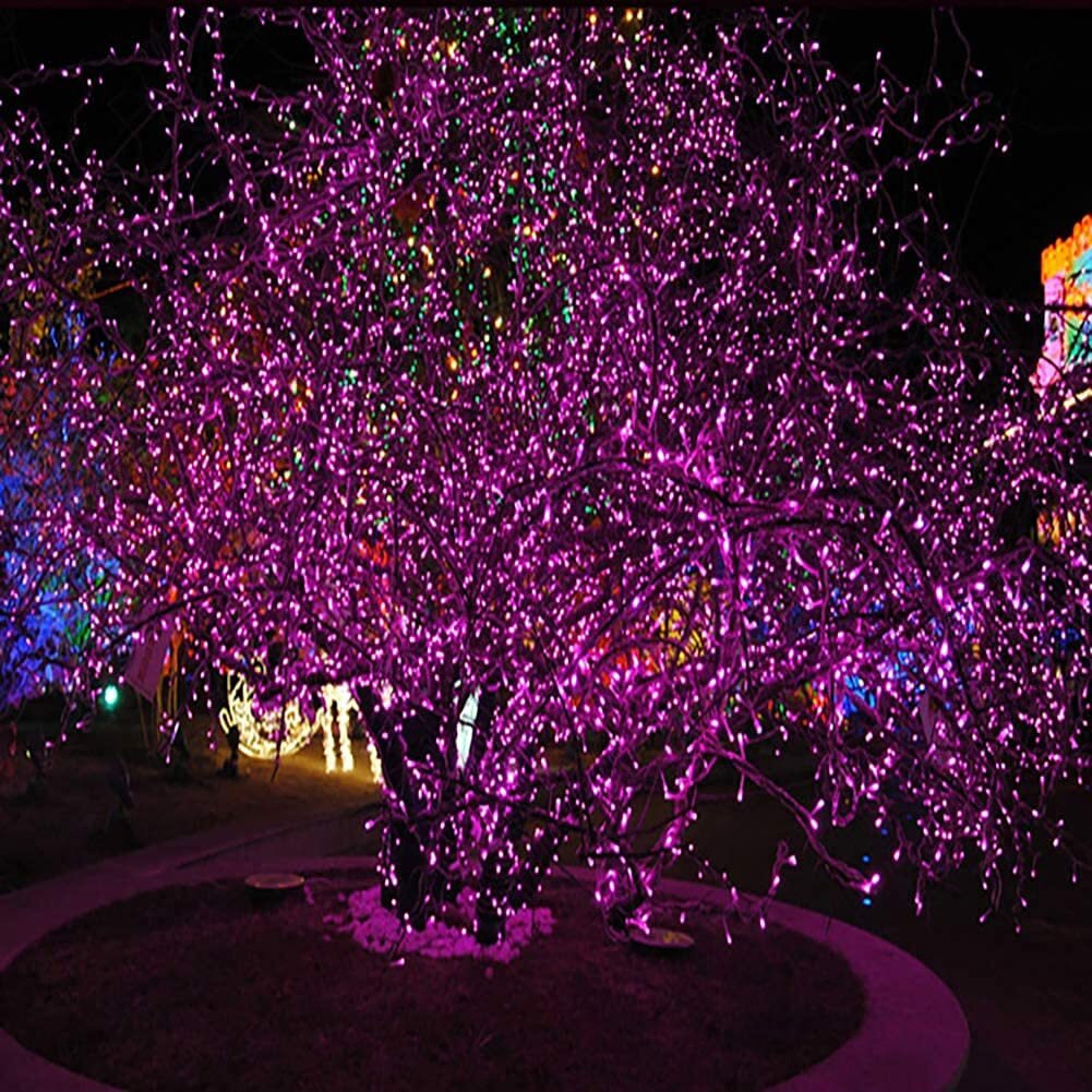 Gesto Pink Led Serial lights for decoration - String lights for home decoration,Fairy Lights | Christmas, Diwali Decoration Lights for balcony | Copper Wire Pixel Light (20 meter | Pack of 10)