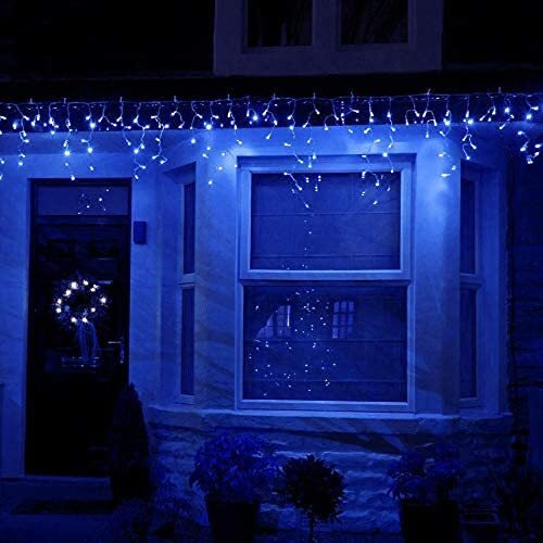 Gesto Blue Led Serial lights for decoration - String lights for home decoration,Fairy Lights | Christmas, Diwali Decoration Lights for balcony | Copper Wire Pixel Light (12 meter | Pack of 1)