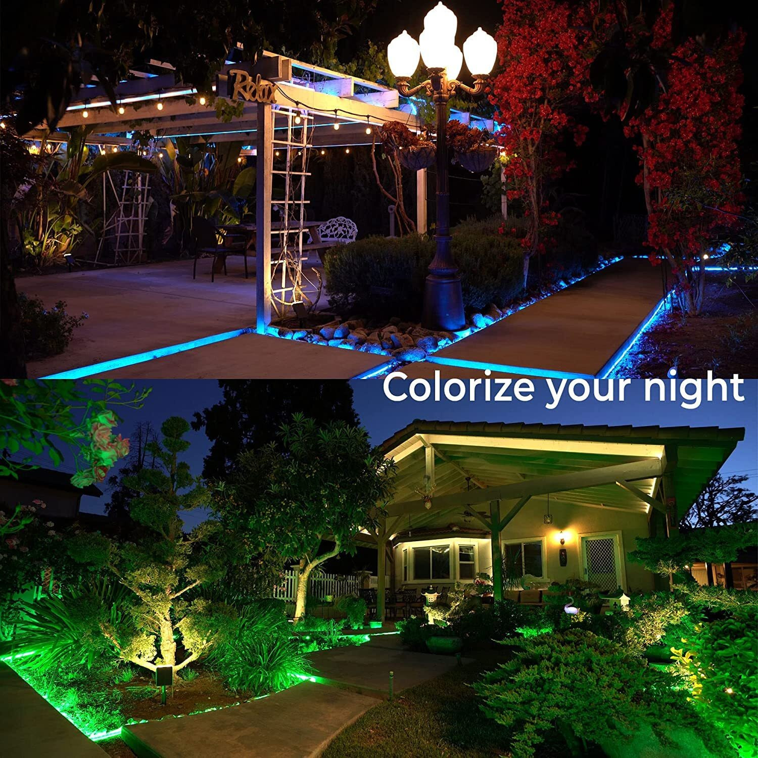 Gesto 5 Meter Led Strip Lights Ceiling Lights for Home Decoration,Rope led Light for Balcony Decoration Outdoor Lights,Rgb strip light for Diwali Decoration with Mode Changer Controller (Multicolor)
