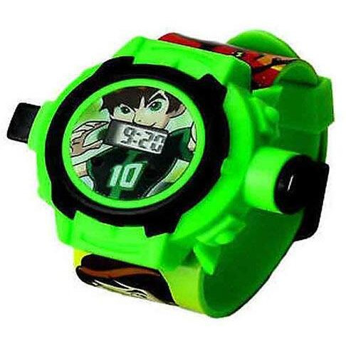 SELLORIA Digital 24 Images Projector Watch for Kids Boys Rubber Material Watch, Diwali Gift, Birthday Return Gift, Best Digital Toy Watch for Boys & Girls (BEN 10)
