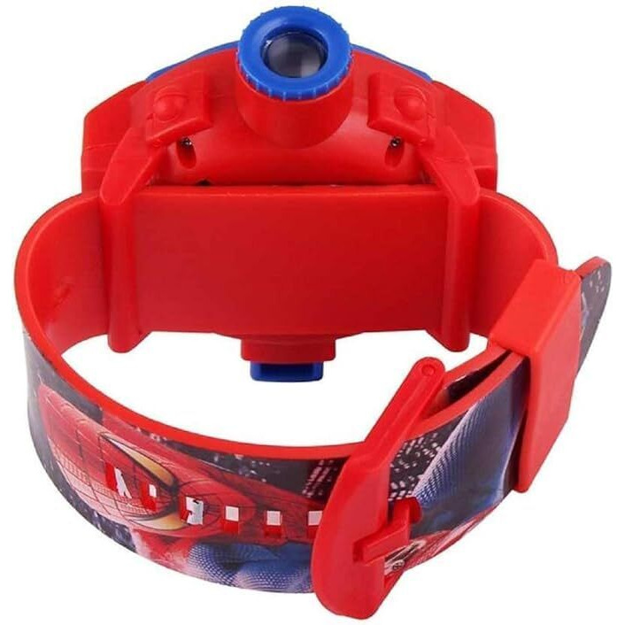 SELLORIA Digital 24 Images Projector Watch for Kids Boys Rubber Material Watch, Diwali Gift, Birthday Return Gift, Best Digital Toy Watch for Boys & Girls (SPIDERMAN)