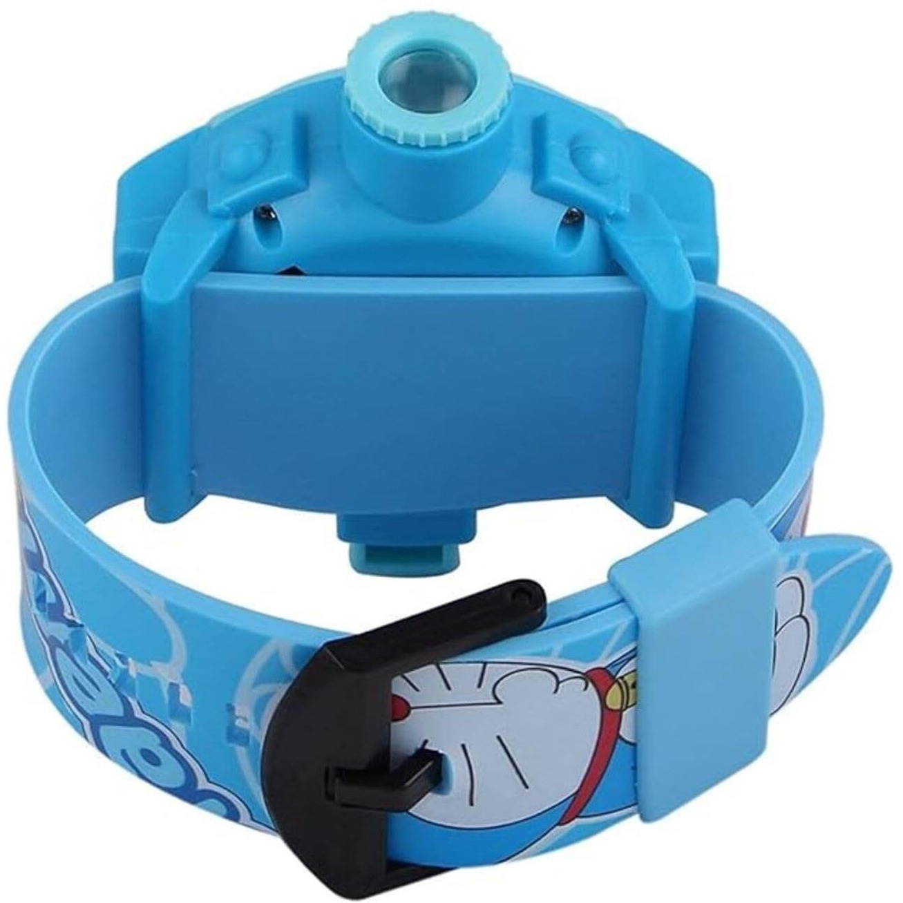 Acnos Brand- Digital 24 Images Projector Skyblue Doremon Boy Watch for Kids Boys Rubber Material Watch Diwali Gift Birthday Return Gift Best Digital Toy Watch for Boys Girls