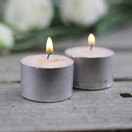 EIN SOF Tea Lights Candles Set of 20  9 Hours Burn Time Tealight for Home Dcor, Jumbo Size White Unscented Natural Wax T Light Candle for Diwali Decoration with Long Lasting