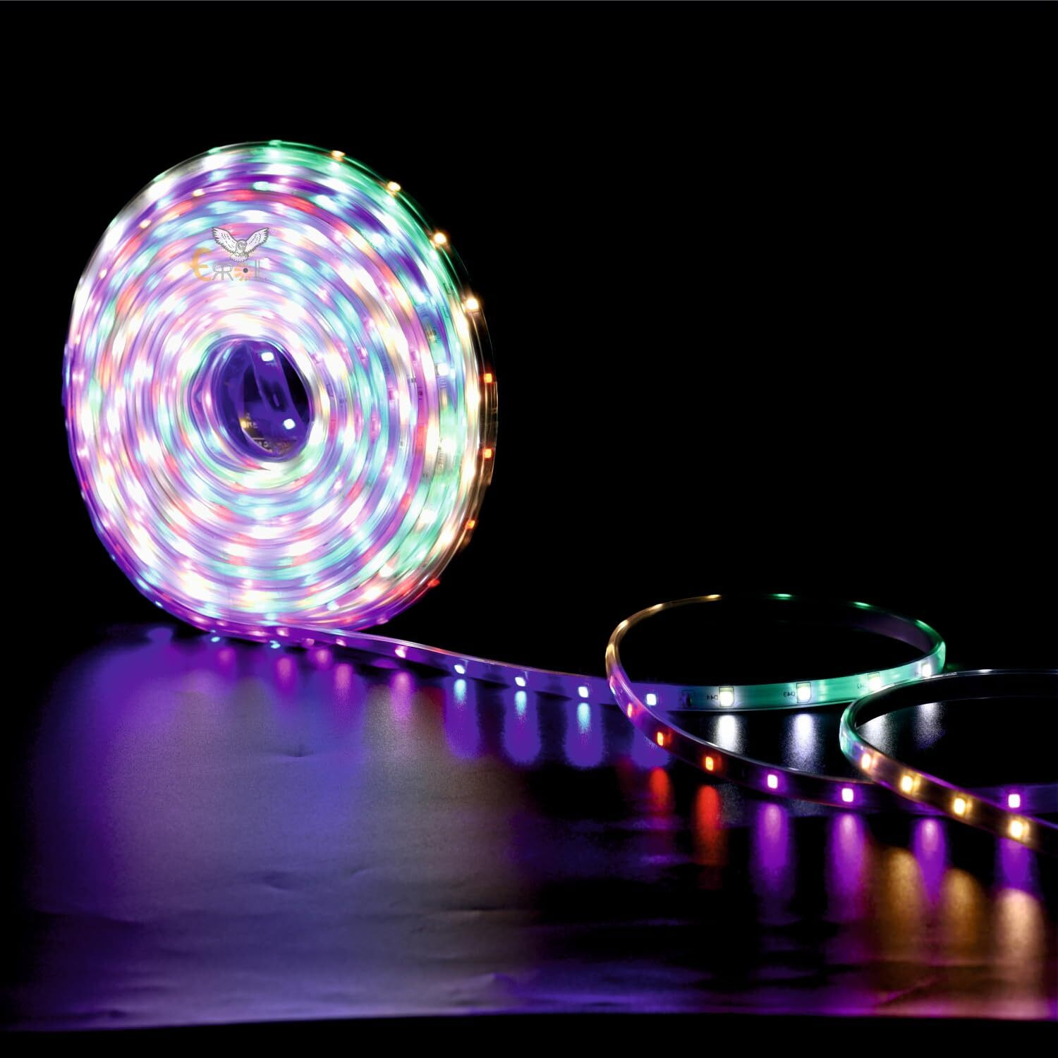 Errol LED Strip Rope Light for Indoor,Outdoor,Decorative,Diwali,Christmas,Festival,Cove,False Ceiling,Balcony,Entrance,Pillar with Direct Plug-in Adapter.(45 Meter, Multicolor)