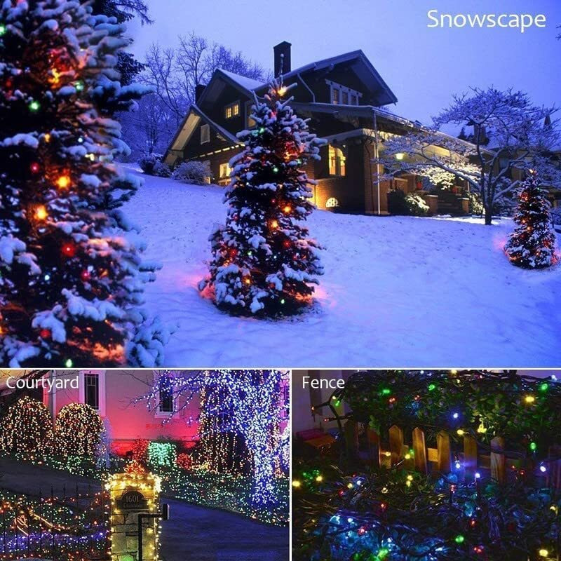 The Purple Tree String Serial Light 45 Meter with 8 Modes Changing Controller, Waterproof, Flexible Copper LED, Multicolor Serial String Lights (Pack of 1) LED Lights for Diwali, Diwali Lights
