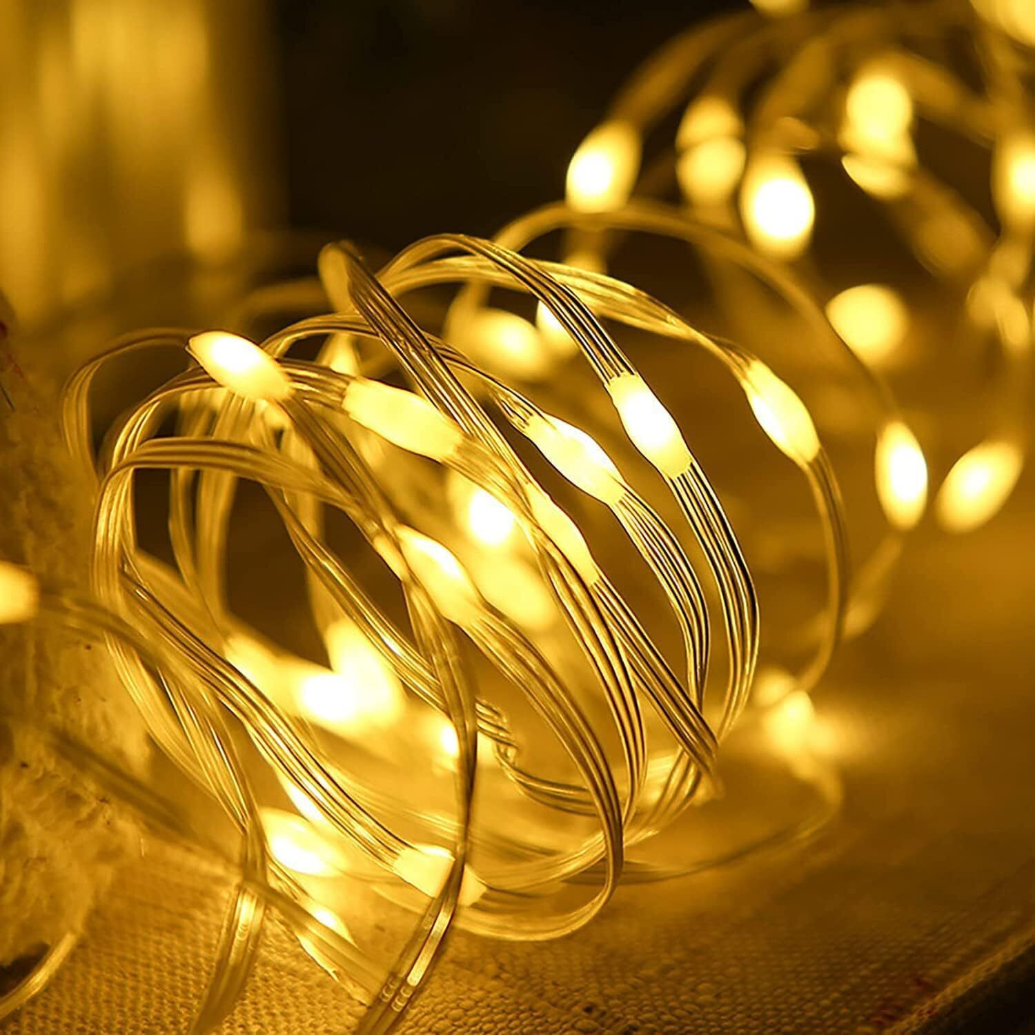 PESCA Point Control String Light 200 LED Light 20 Meter 8 Mode Light for Party,Birthday,Diwali,Christmas,Navratri,Valentine Gift Home Decoration Light