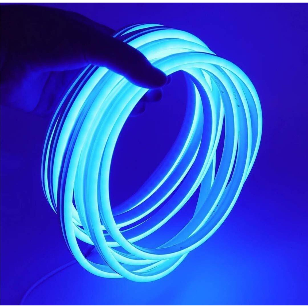 Errol LED Neon Strip Rope Light, Waterproof Outdoor Flexible Light with Connector,Silicone Light for Diwali, Christmas, Indoor and Outdoor Decoration. (3 Meter, Blue)