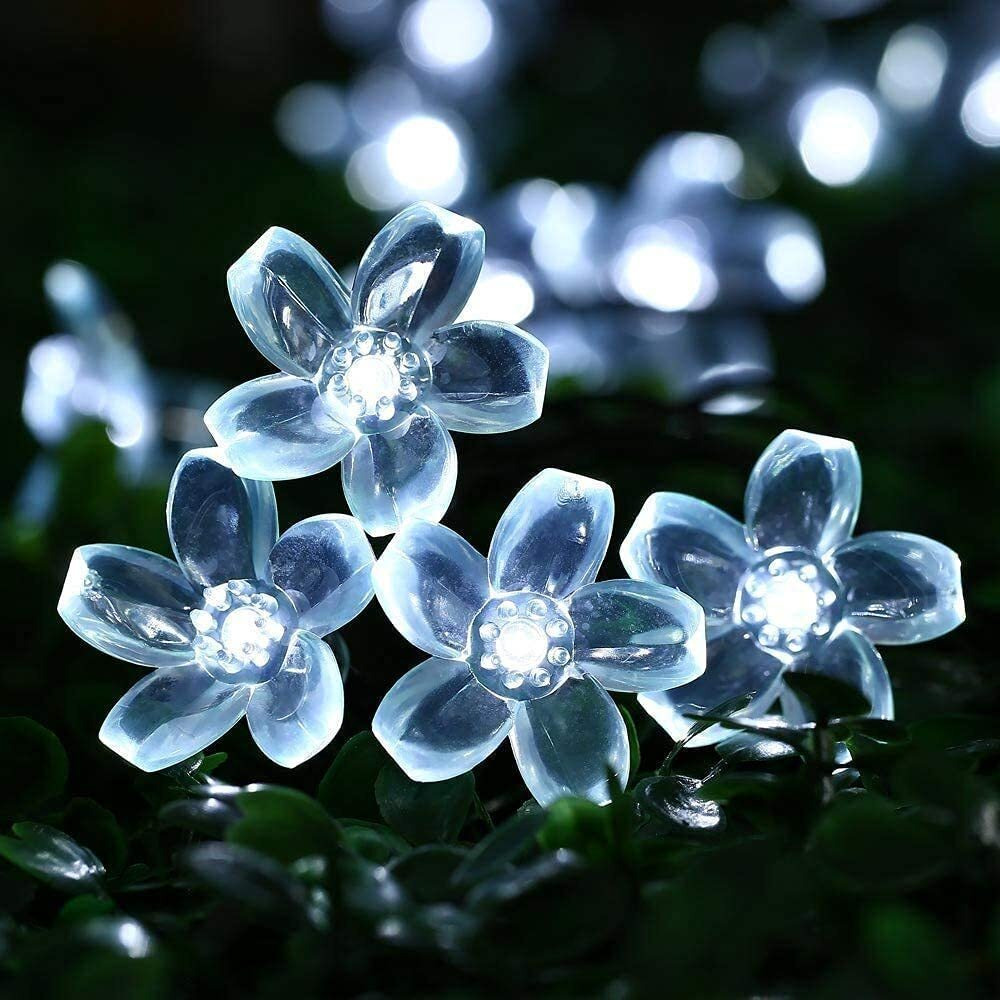 PESCA Flower Fairy String Lights for Indoor Outdoor Decoration Diwali Light for Party Birthday Diwali Christmas Navratri Valentine Gift Home Decoration Light (3 Meter 15 LED, Cool White)