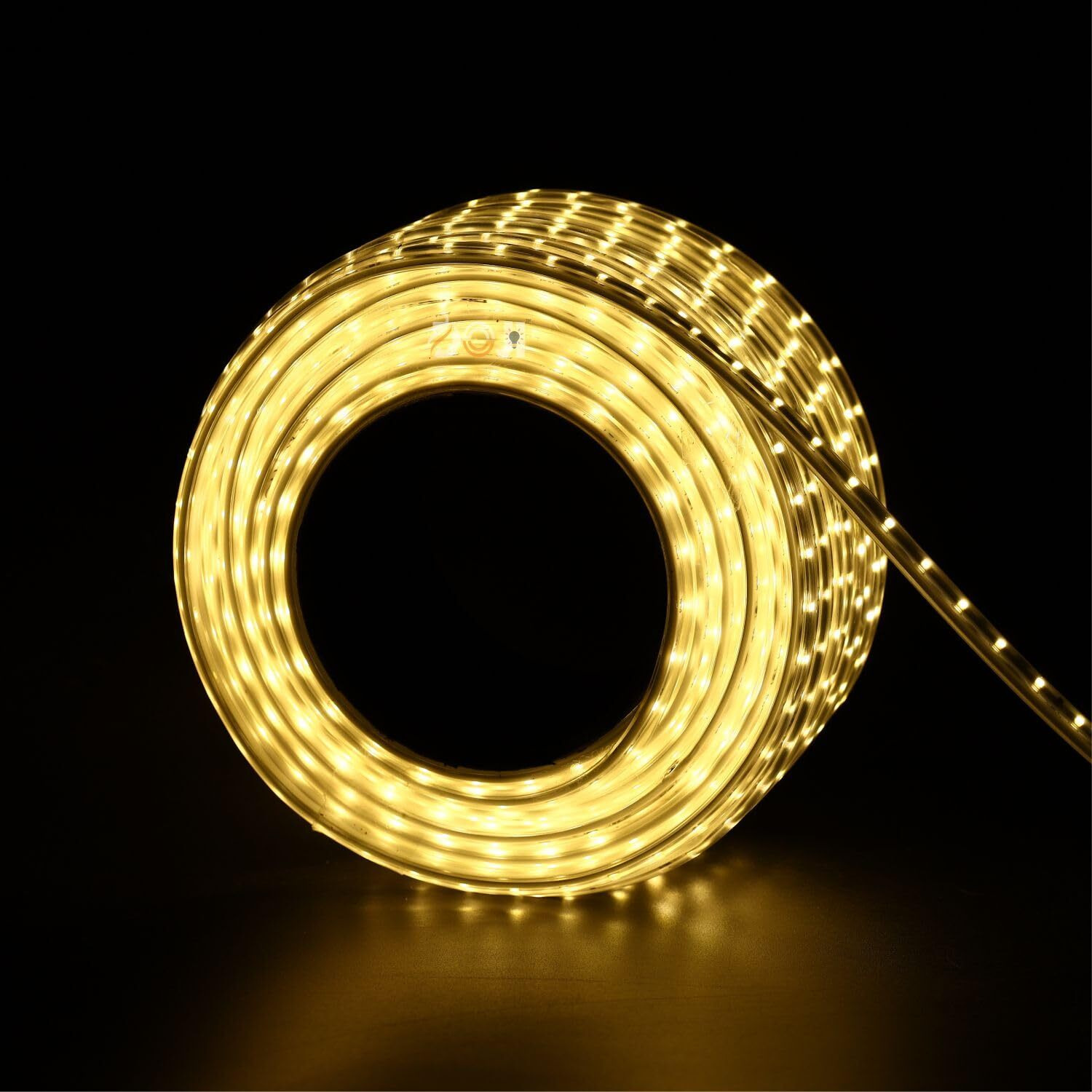 DOJI LED Strip Light,Rope Light for Ceiling, Indoor,Outdoor,Decorative,Diwali,Christmas,Festival,Cove,False Balcony,Entrance.(4 Meter, Warmwhite)