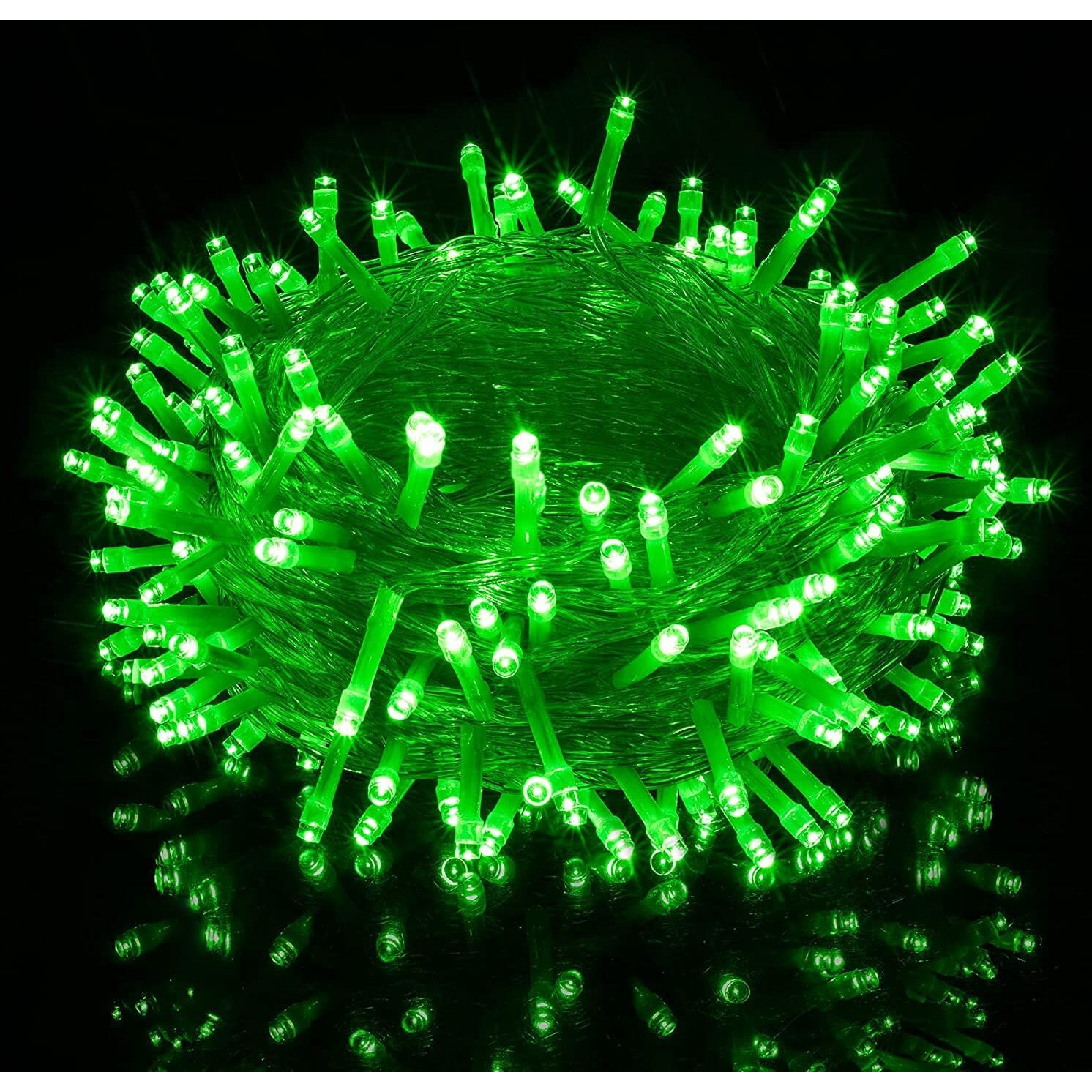 The Purple Tree Copper Green Led Fairy Light For Diwali(12 Mtr,Pack Of 1)Serial Lights For Decoration- Electric Corded String Lights For Home Decoration,Decoration Lights,Balcony Lights,12 Meters