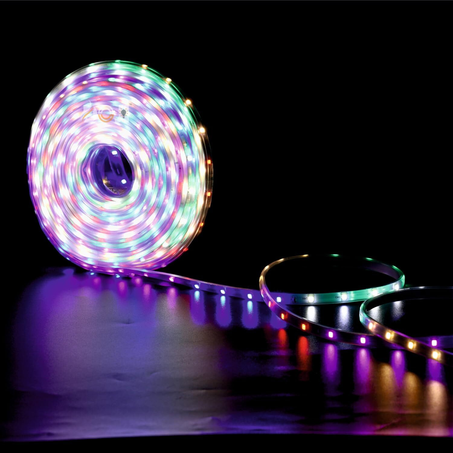 DOJI LED Strip Light,Rope Light for Ceiling, Indoor,Outdoor,Decorative,Diwali,Christmas,Festival,Cove,False Balcony,Entrance.(45 Meter, Multicolor)