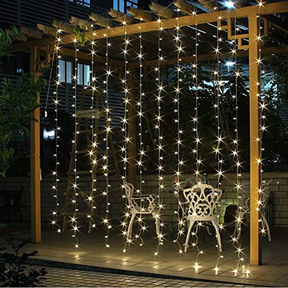 fizzytech 60 LED Rice Light for Decoration Strip and Series Light for Diwali Christmas Lights of Home Decoration, Bedroom Wedding, Birthday Party Patio - 20 Meter (Pack of 1, Warm White)