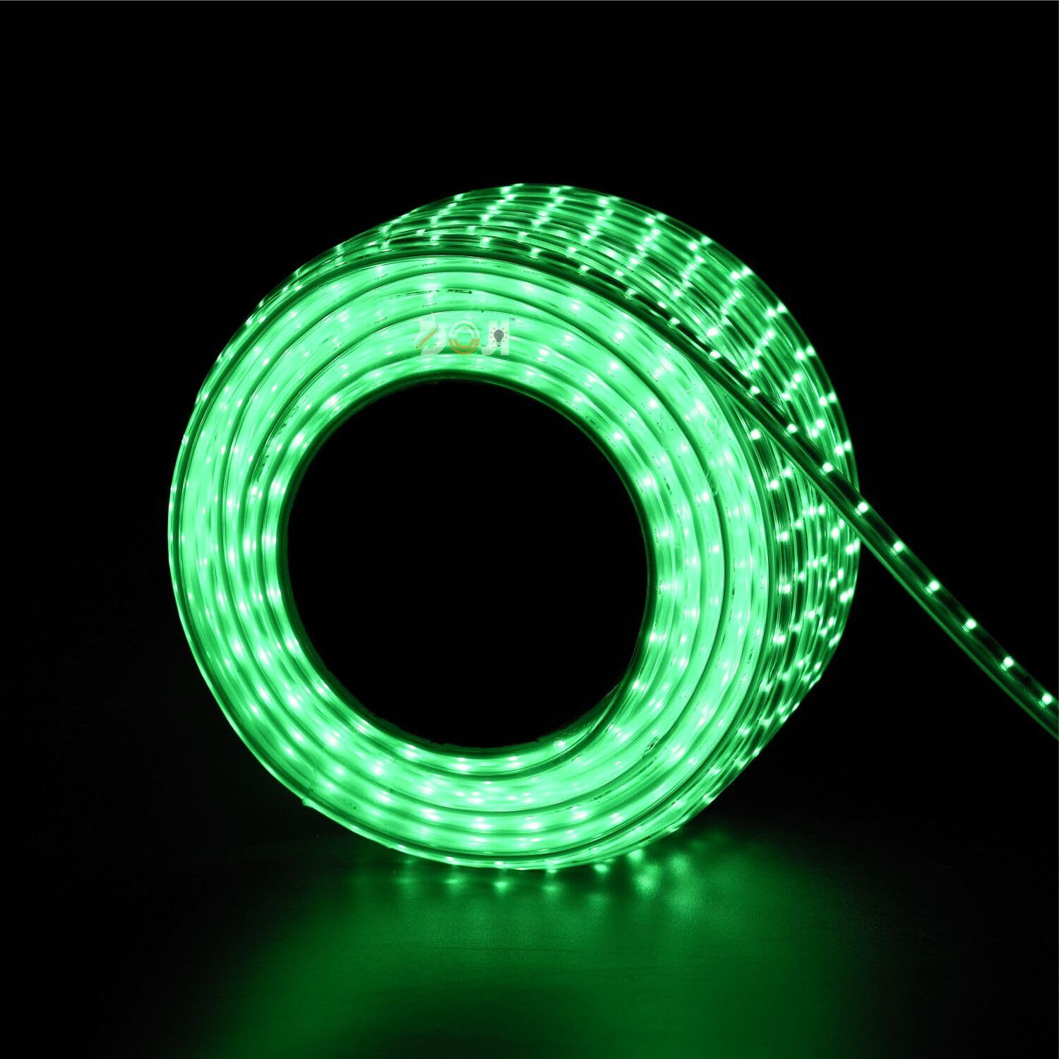 DOJI LED Strip Light,Rope Light for Ceiling, Indoor,Outdoor,Decorative,Diwali,Christmas,Festival,Cove,False Balcony,Entrance. (4 Meter, Green)