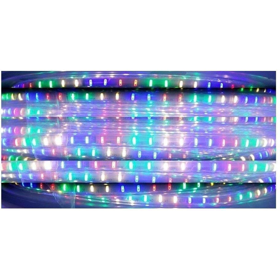 Mufasa LED Rope Light Indoor Outdoor Strip Home Decoration Lights, Diwali Festival Lights False Ceiling, Balcony 220V AC (Non Adhesive Back) (5 Meter, Multicolor)