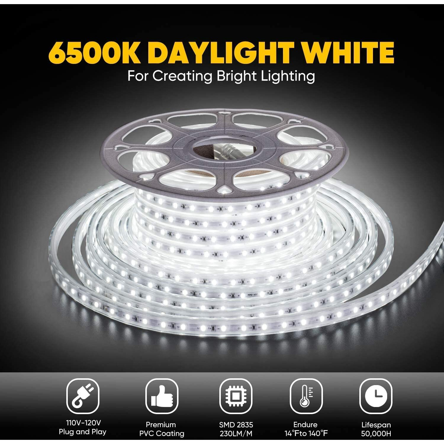 fizzytech Super Bright 3 Meter Waterproof LED Ceiling Light for False Ceiling,Cove Light, Led Strip Light for Home Decoration, Diwali, Christmas-Modes Changing Lights of Home Decoration (White)