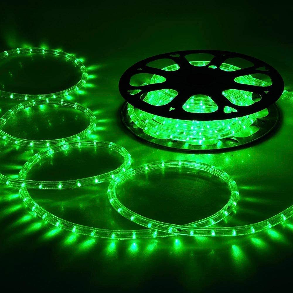 fizzytech Super Bright 3 Meter Waterproof LED Ceiling Light for False Ceiling,Cove Light, Led Strip Light for Home Decoration, Diwali, Christmas-Modes Changing Lights of Home Decoration (Green)