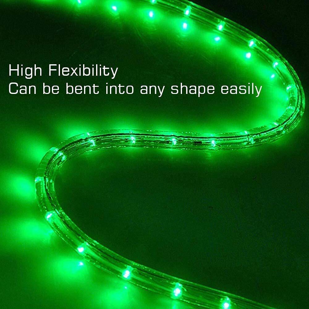 fizzytech Super Bright 3 Meter Waterproof LED Ceiling Light for False Ceiling,Cove Light, Led Strip Light for Home Decoration, Diwali, Christmas-Modes Changing Lights of Home Decoration (Green)
