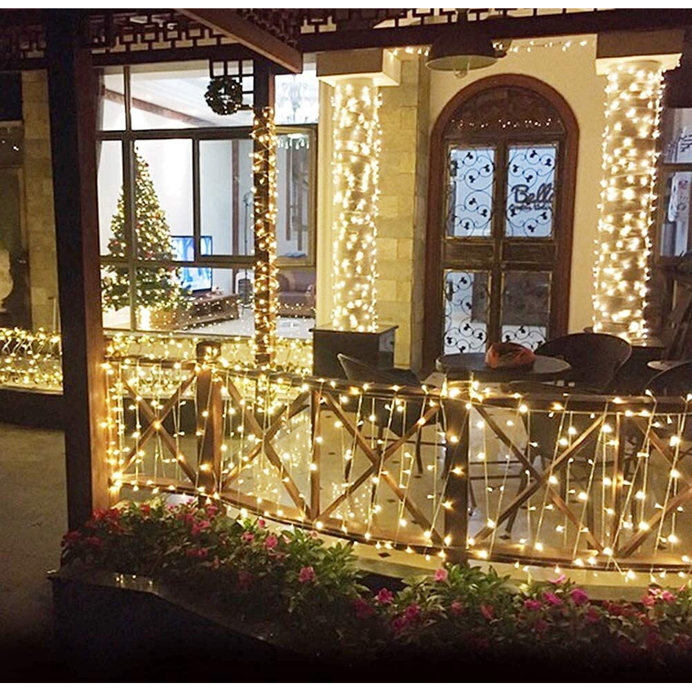 Desidiya LED Rice Light for Decoration String and Series Light for Diwali Christmas Indoor Outdoor Decoration Bedroom Wedding, Birthday Party Patio, 10meter 35 Foot Corded Electric (Warm White).
