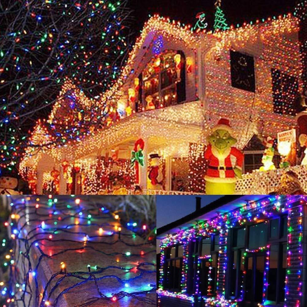 fizzytech Diwali Decorative LED String Lights Serial Bulbs, Lights of Home Decoration - Multicolour 40 Meter