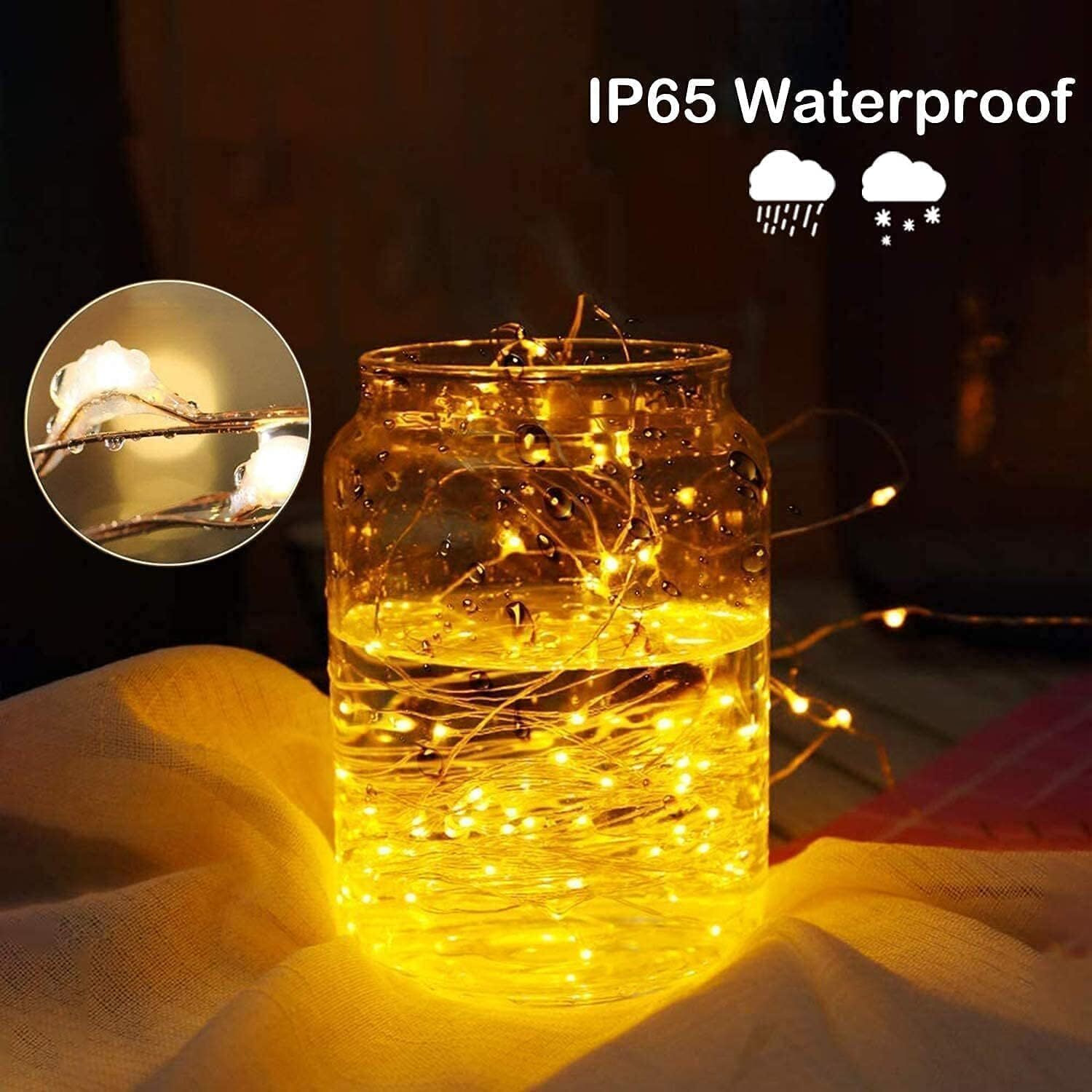 Groeien Copper 5 Meter Fairy String Lights with USB Powered Led Light for DIY, Decor, Diwali, Christmas