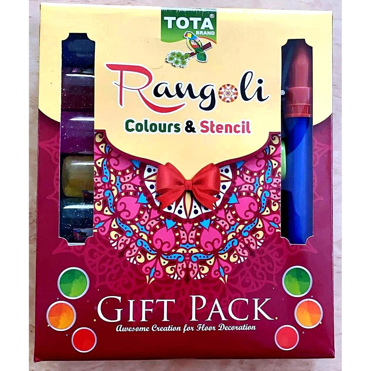COTTONTEE Home Decor in Plastic Bottle,Rangoli Colour/Birthday/All Festival Multicolor,Paper/Flying Night Sky Light Candle for Diwali/Christmas/Sky Lanterns (Rangoli Glitter kit)