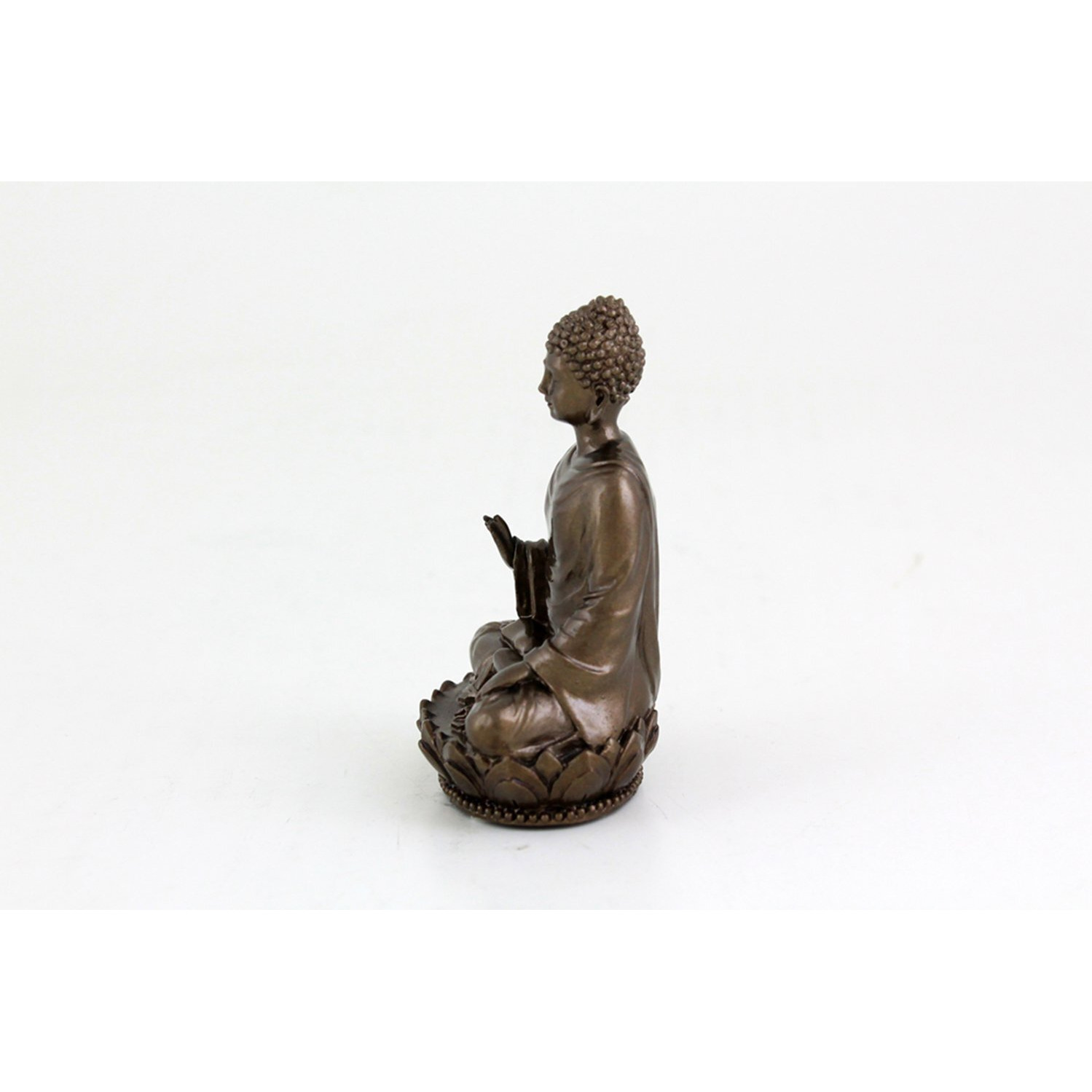 Collectible India Buddha Monk Set Statue Home decor Items Figurines Showpiece - Cute Mini Buddha Statue for Car Dashboard Table Top Diwali Home Decoration Gift Items (Type 2)