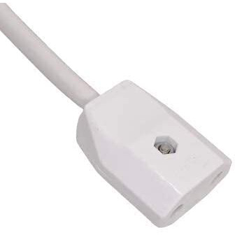 SeCro 2-Pin Flexible Male-Female Socket, Round Wire, Extension Cord for Multipurpose Use,Festive Decorations,Diwali,Christmas,etc (10 Meter)