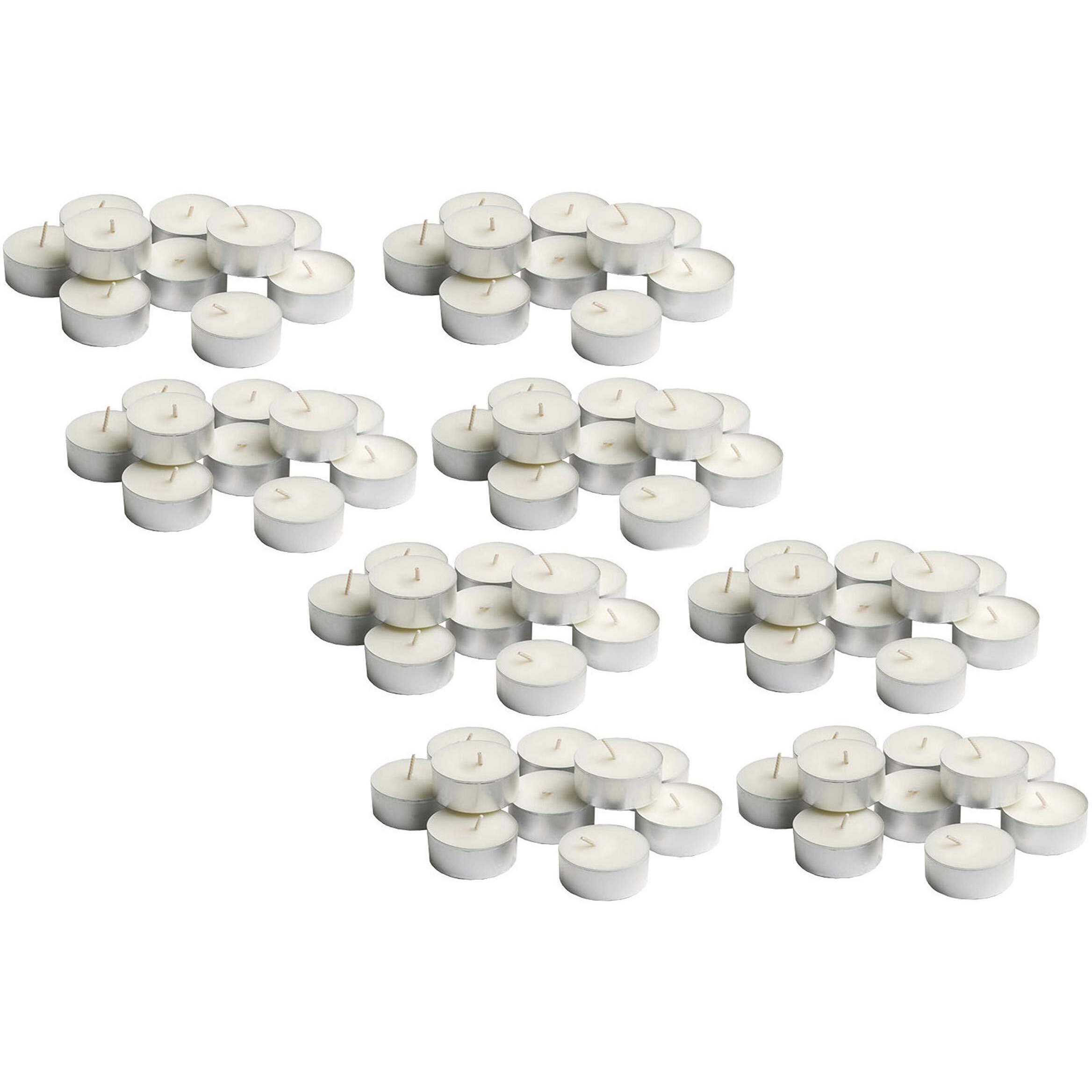 Luces Smokeless Scented Tealight t-lite Floating Candle Decorate Diwali Party (White Tealight Pack of 20)
