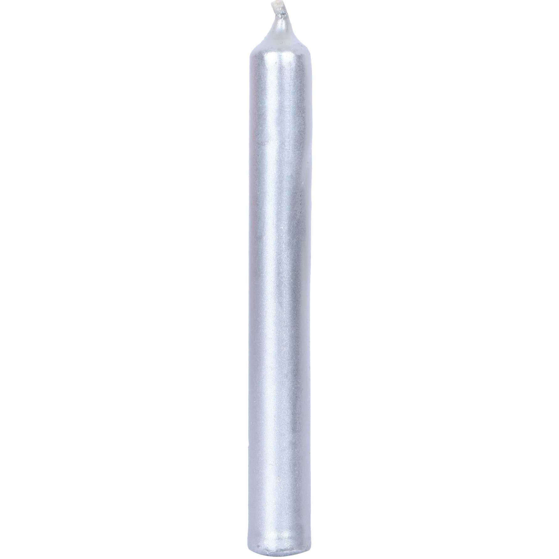 PROSPERRO LUMO by Parkash Candles Chime Candles/Stick Candle/Spell Candle Set of 100 | Ritual Spell Candle | Unscented (Silver)