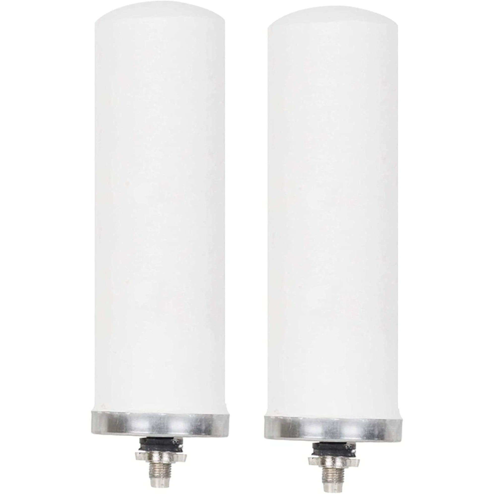 Konvio Neer Stainless Steel gravity water purifiers Ceramic Candle Cartridge for Purifying Drinking Water Size-7 Inch (Pack of 2)