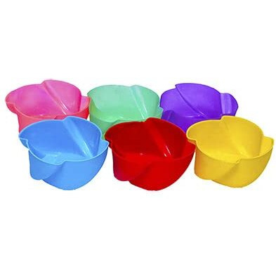 Rinkle Trendz Silicone Rose Candle Mould - Set of 6 Pieces - Random Color
