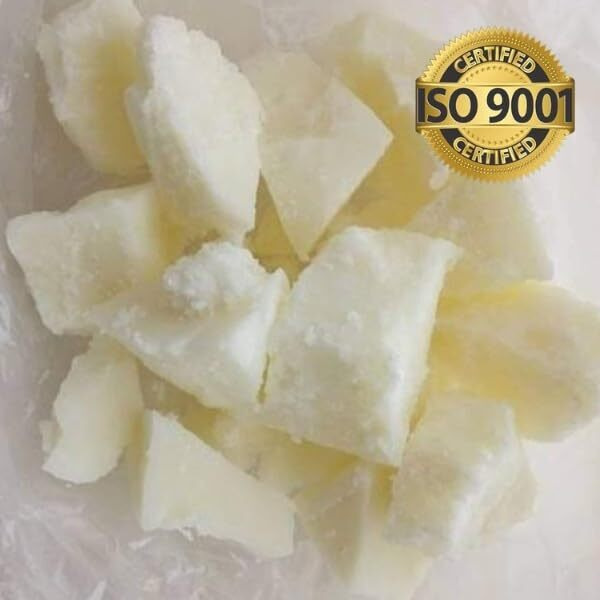 AuraDecor 100% Pure Soy Wax Chunks/Cubes for Candle Making, Natural Wax - ISO Certified 9001 (White, 1Kg)