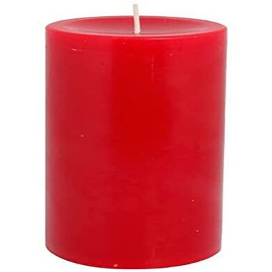 AuraDecor Highly Fragrance Pillar Candle | Scented Votive Candle | Home Decor Candle | Decoration Candle | Spa Candle Set of 1 (Strawberry, 2.75x3 Inch)