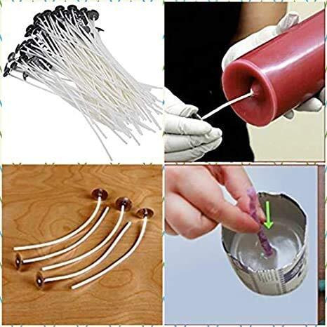 Phobis Candle Making Cotton Wick (3 Inch)- 100 Pieces, White
