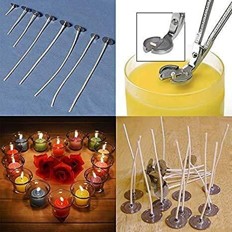 Phobis Candle Making Cotton Wick (3 Inch)- 100 Pieces, White