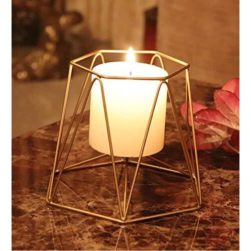 Quace Iron Candle Holder (Triangle)