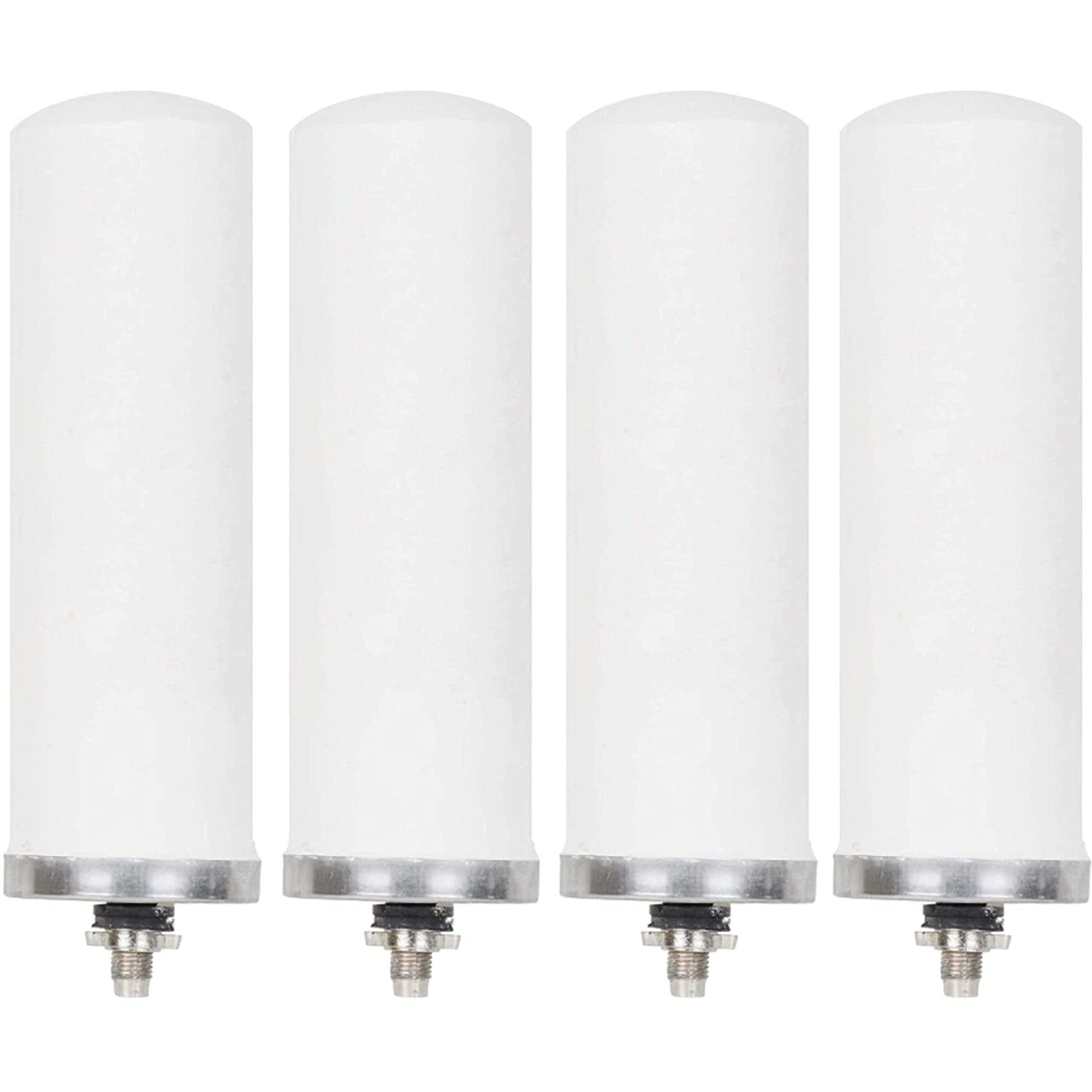 Konvio Neer Stainless Steel Gravity Water Purifiers Ceramic Candle Cartridge for Steel Water Filter Size-7 Inch (Pack of 4)