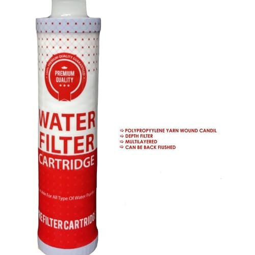 AQUALIQUID RO 9 MLT Sediment Filter Cartridge Suitable for All Types of Water Purifier |9 Pre Filter MLT Candle|Suitable for All Types of Water Purifier(Pack of 5)