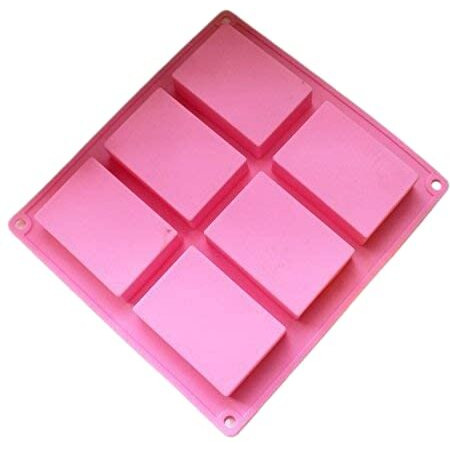 Perfect Pricee Soap, Candle, Resin Art and Crafting tool, Muffin, Cake, Soap Bombs, Model, Repillica Moulds Mold DYI kit, Hobby kits, Kids activity tool (Rectangle)