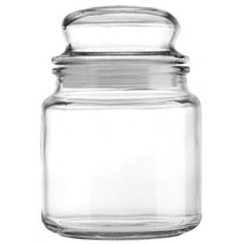 Blend It Raw Apothecary Air Tight Glass Lid Jar- 100ml for Candle Making, Body Butters, Balms, Kitchen Storage