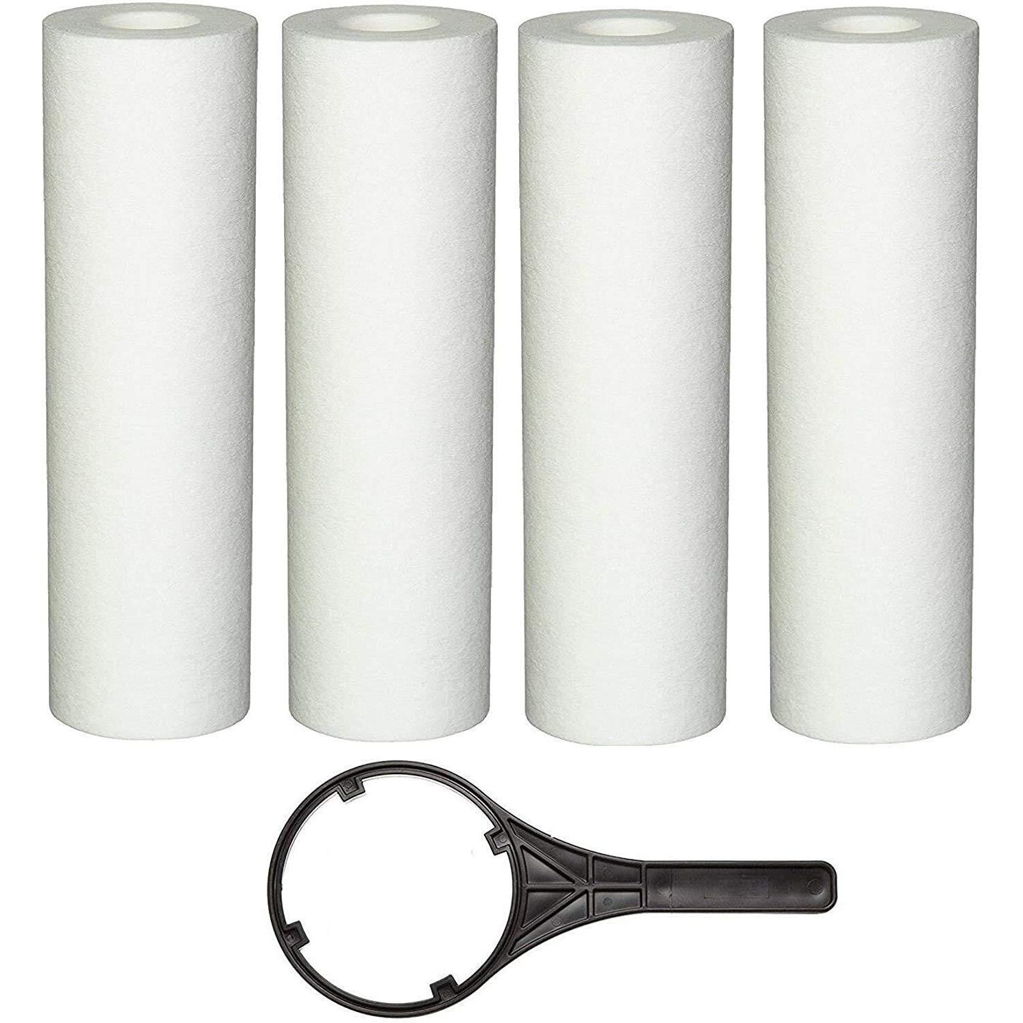Gizmopro Sediment Cartridge/Filter/candle, Set of 4 Pcs ( Spanner Included )