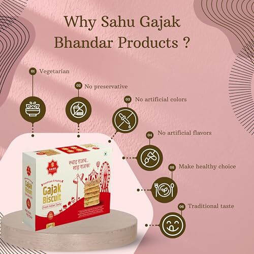 SAHU GAJAK BHANDAR Gajjak 400 Gram Til Gazak | Gud Gachak | Gazzak | Sesame Chikki | Sweets & Snacks | No Added Preservatives and Colours and Flavours
