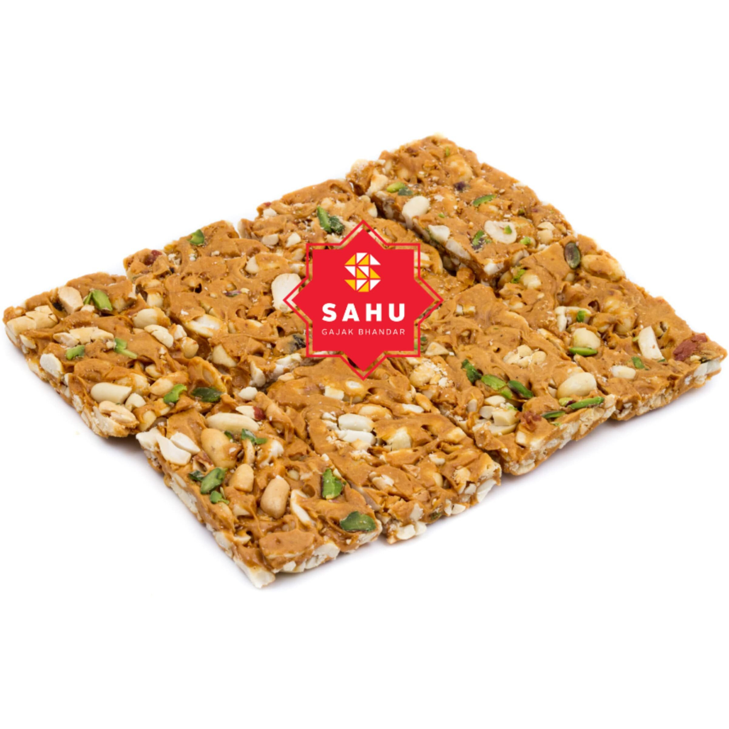 SAHU GAJAK BHANDAR Peanuts Chikki 350 Gm | Peanut Chikkis Jaggery | Kovilpatti | Kadalai Mittai | Singdana | No Added Preservatives and Colours | Gajjak | Sweets