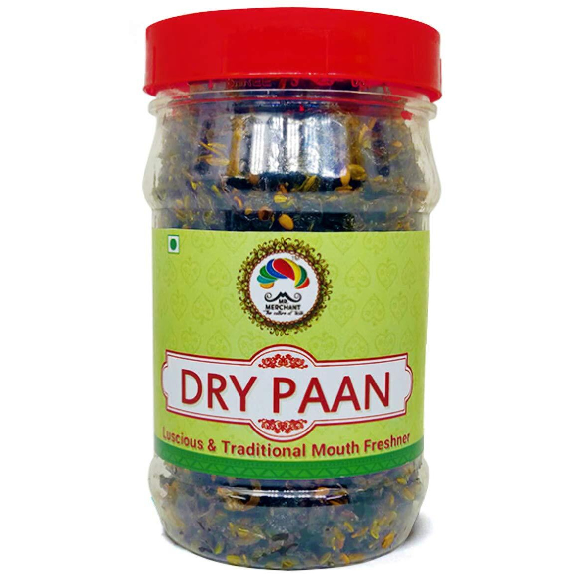Mr. Merchant Dry Meetha Paan, 220gm [Mouth Freshener, Paan Mukhwas, After-Meal,Mukhwas, Indian Sweets]