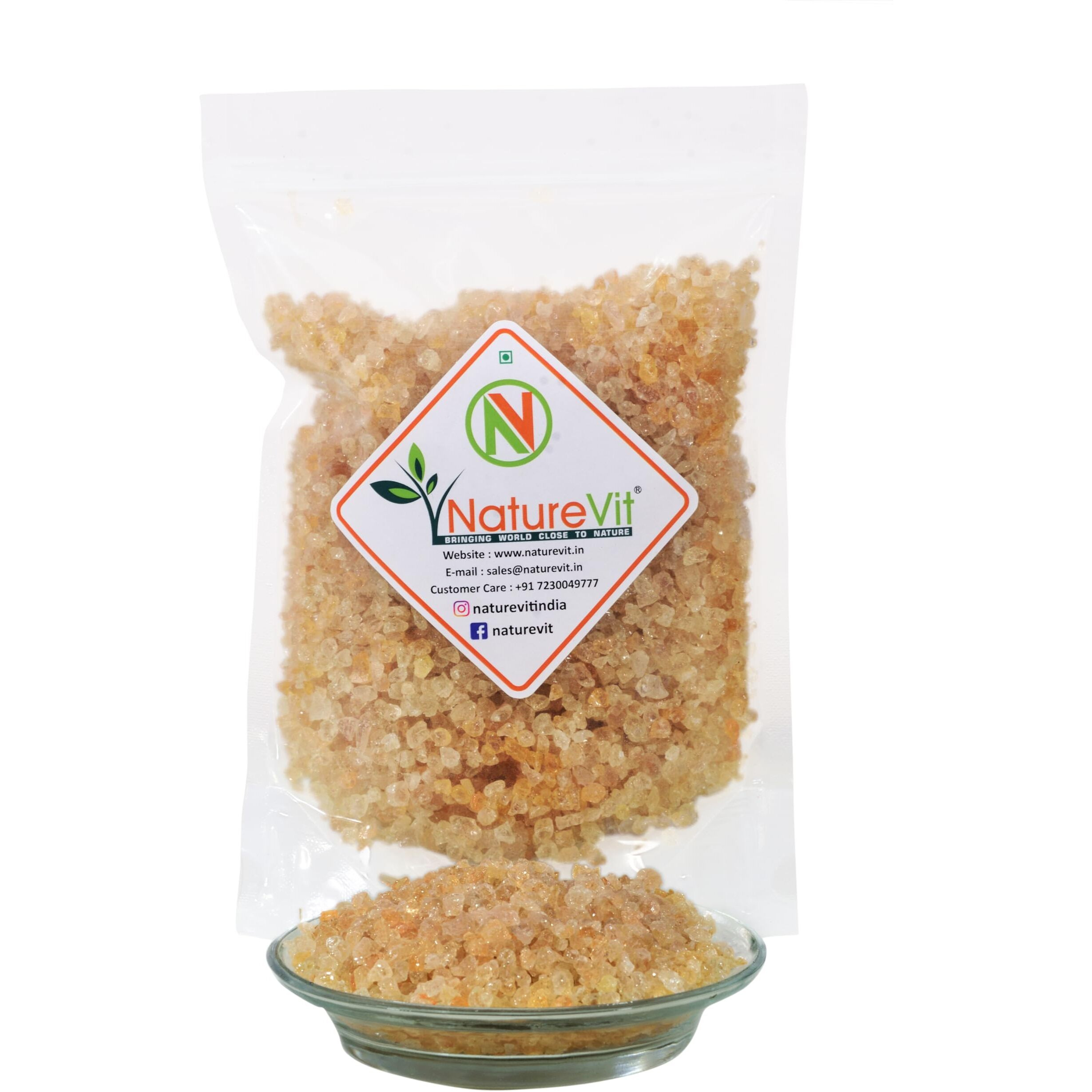 Nature Vit Babool Gond For Ladoo, 200Gm|Gond For Laddu Making & Sweets|Edible Gum|Kikar/Dink/Gum Arabic|100% Authentic, Sourced From Forest