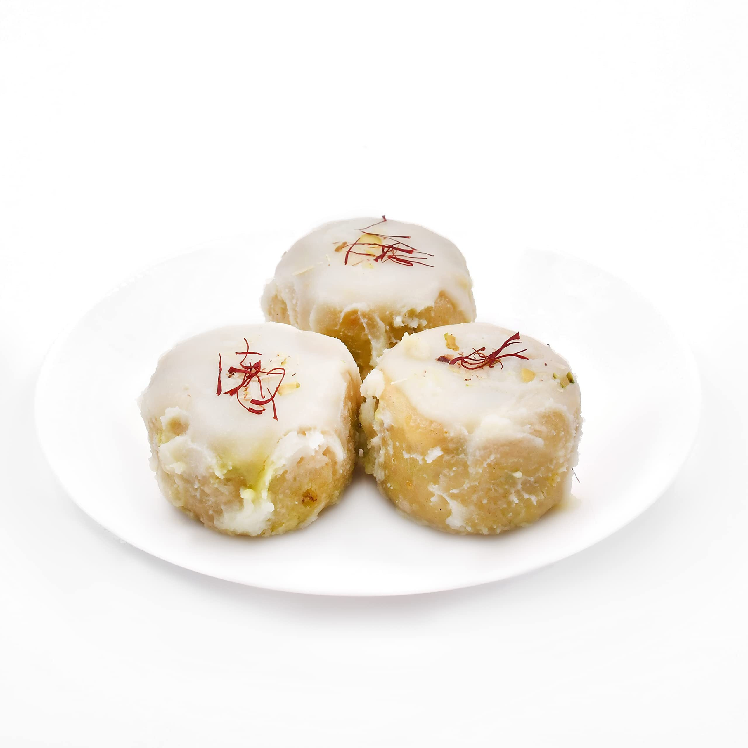 VIJAY DAIRY Exquisite Kesar Badam Pista Ghari Sweets - A Celebration of Flavors (500 GM)