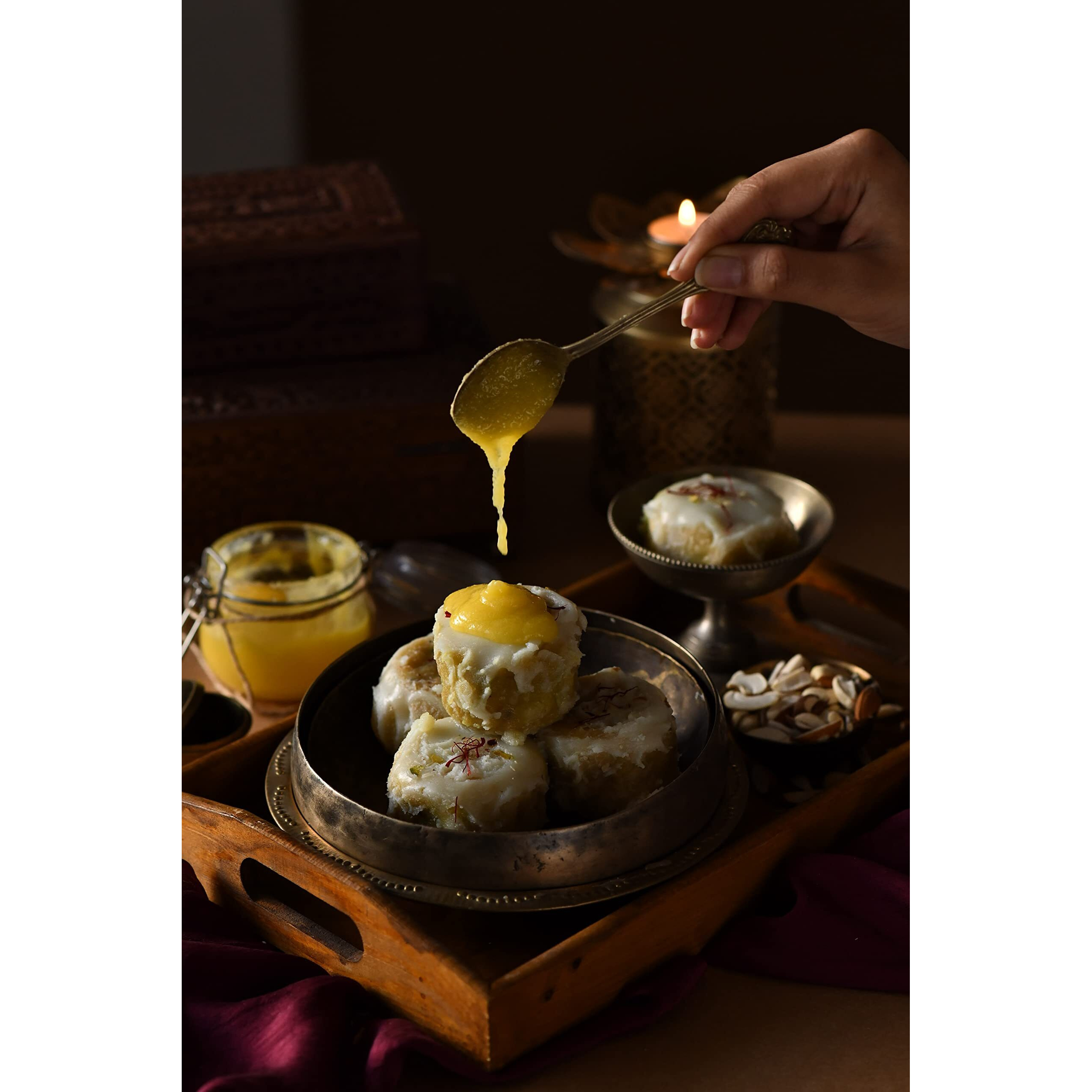 VIJAY DAIRY Kesar Badam Pista Ghari Sweets (200 GM)